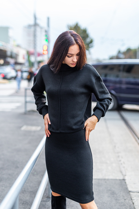 Летнее платье силуэт