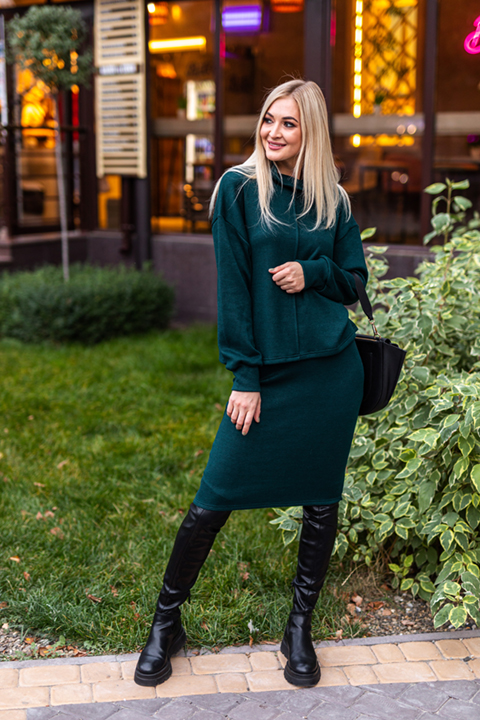 Летнее платье силуэт