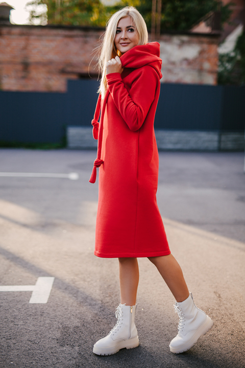 Летнее платье силуэт