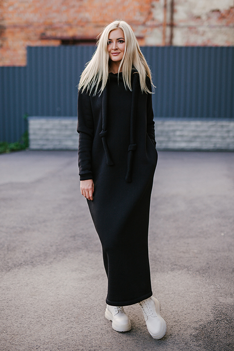 Летнее платье силуэт