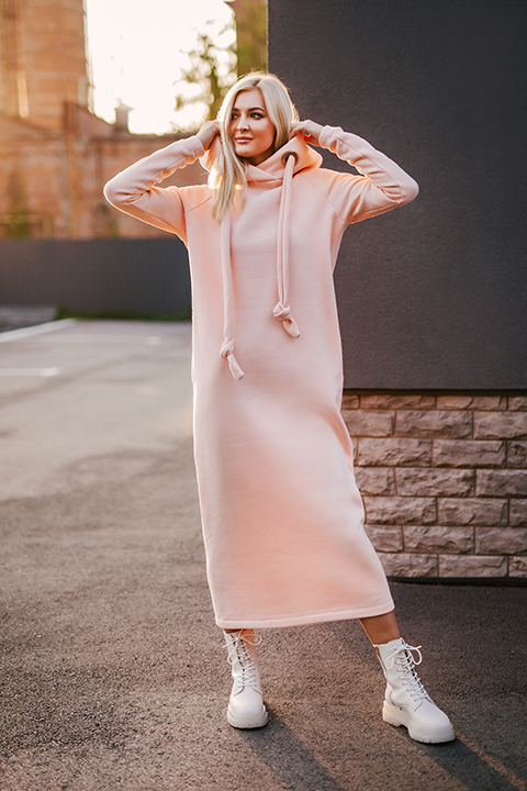 Летнее платье силуэт